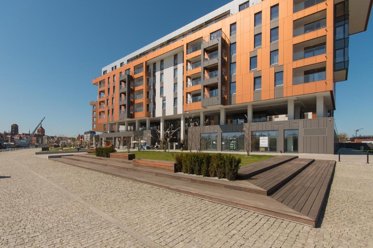 Citystay Brabank Apartament Nad Motlawa Gdańsk Exteriör bild
