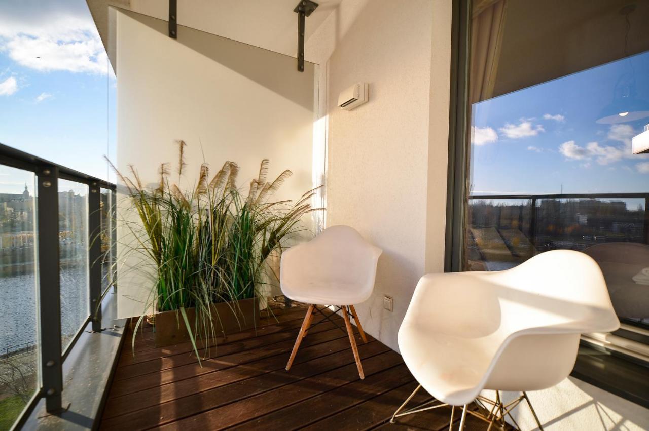 Citystay Brabank Apartament Nad Motlawa Gdańsk Exteriör bild