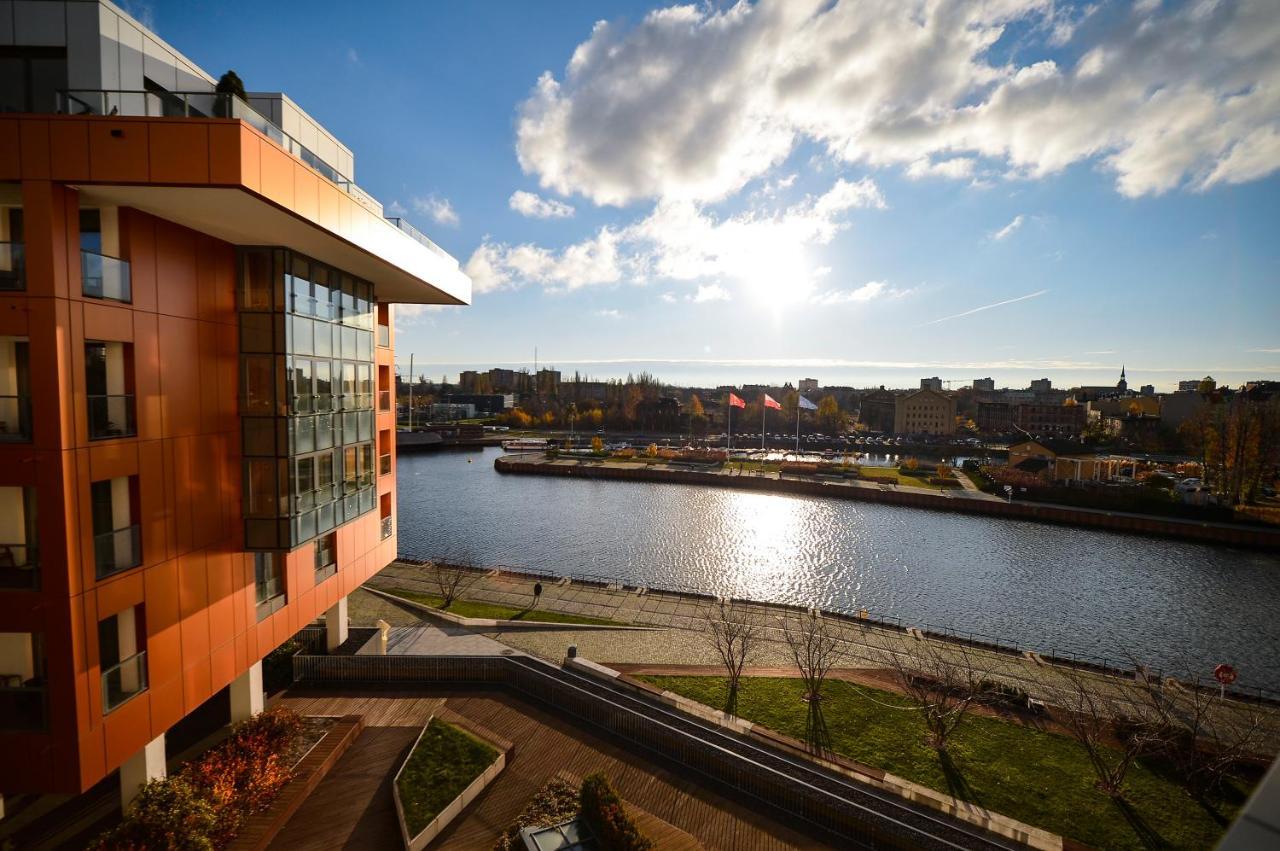 Citystay Brabank Apartament Nad Motlawa Gdańsk Exteriör bild