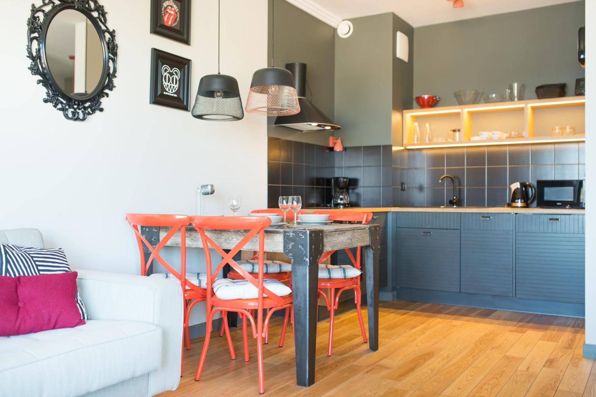 Citystay Brabank Apartament Nad Motlawa Gdańsk Rum bild