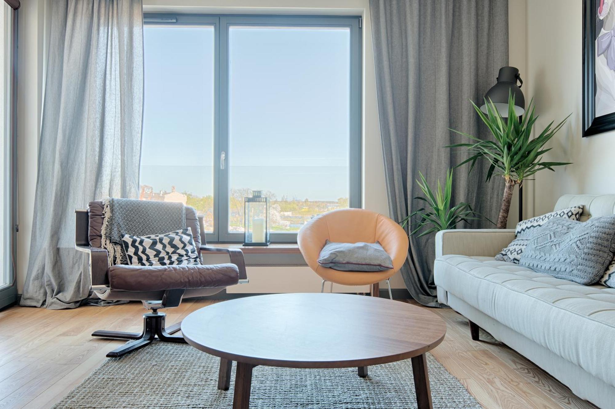 Citystay Brabank Apartament Nad Motlawa Gdańsk Rum bild